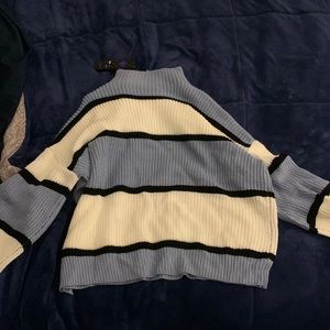 Comfy striped sweater